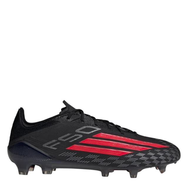 adidas F50 Elite Adults Firm Ground Football Boots Black/Red male 8 (42)