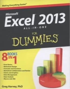 Excel 2013 All-in-One for Dummies by Greg Harvey Book