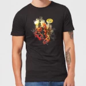 Marvel Deadpool Outta The Way Nerd T-Shirt - Black