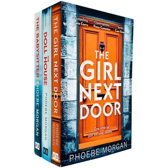 Phoebe Morgan 3 Books Collection Set(The Girl Next Door, The Babysitter & The Doll House) Phoebe Morgan Books