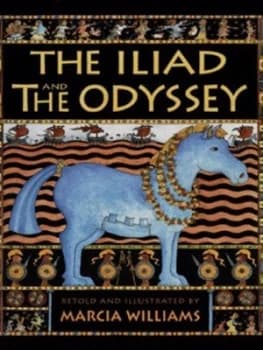 The Iliad and the Odyssey by Marcia Williams Hardback