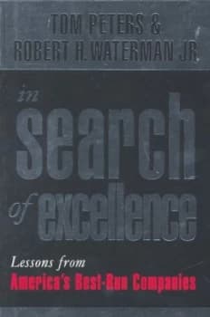 In Search of Excellence by Robert H Waterman Jr Paperback