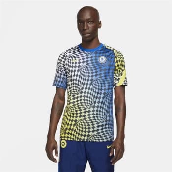Nike Chelsea Pre Match Shirt 2021 2022 Mens - Blue