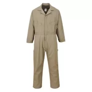 Portwest C812 Dubai Cotton Coverall Khaki 2XL