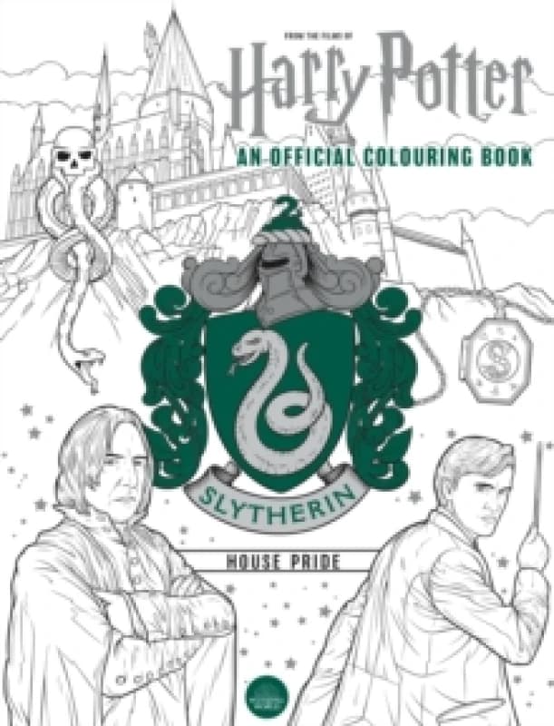 Harry Potter: Slytherin House Pride : The Official Colouring Book Paperback / softback