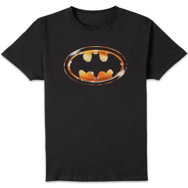 BATMAN Bat Logo Unisex T-Shirt - Black - M - Black