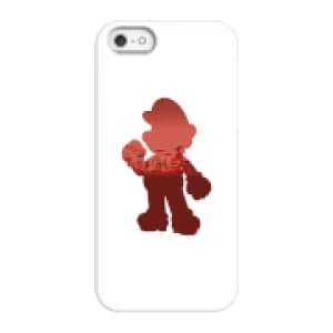 Nintendo Super Mario Mario Silhouette Phone Case - iPhone 5/5s - Snap Case - Gloss