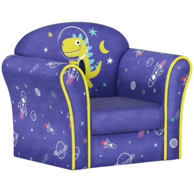 AIYAPLAY Kids Sofa Chair with Flamingo Design for Bedroom - Aiyaplay 5056725563042
