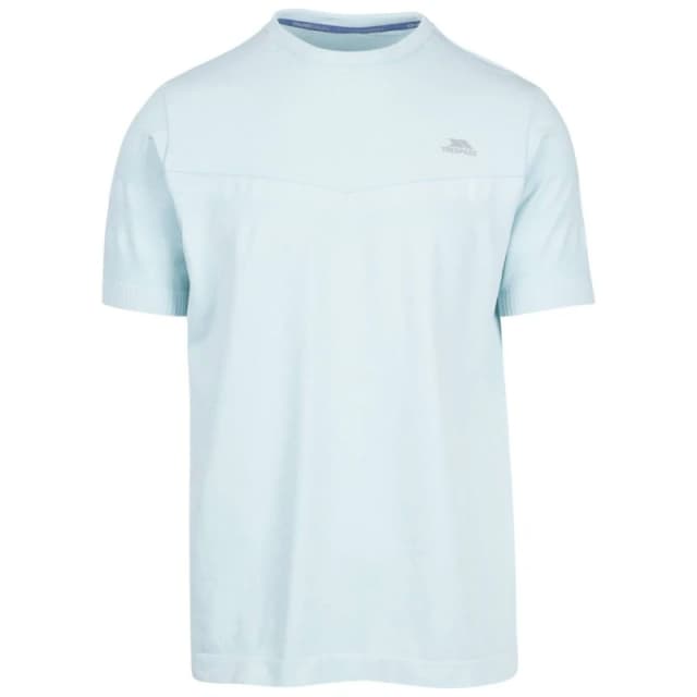 Trespass Trespass Men Chenab TP75 Active Top in Light Blue Size: X-Large Light Blue XL Male 5063470765287