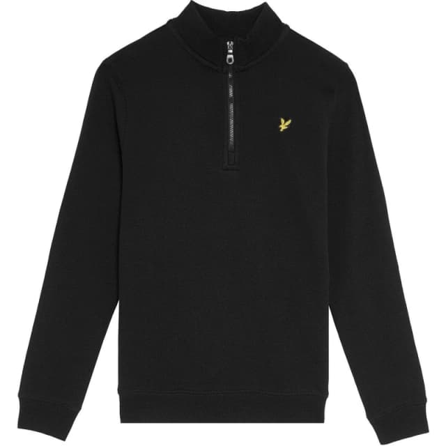 Lyle and Scott Kids Quarter-Zip Fleece Black Z865 male 8-9Y