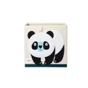 3 Sprouts Storage Box - Black & White Panda