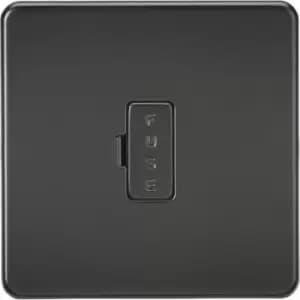 MLA Knightsbridge 13A Fused Spur Unit Matt Black - SF6000MBB