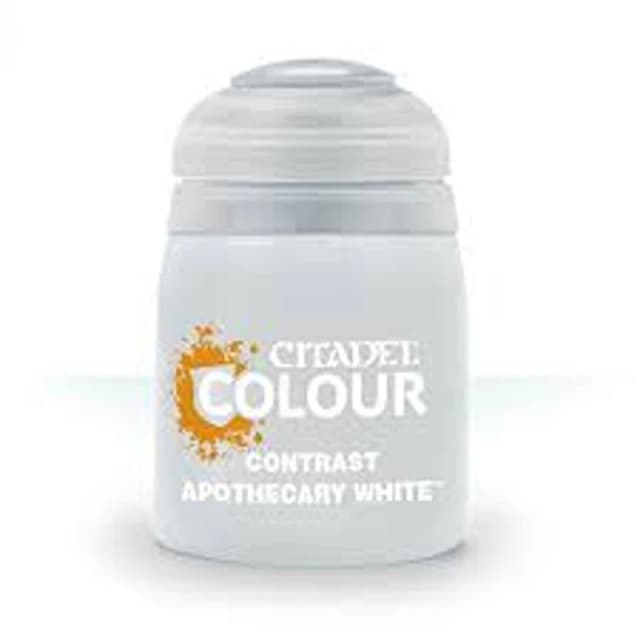 Citadel Games Workshop Colour Contrast: Apothecary White (18ml) Paint Multi