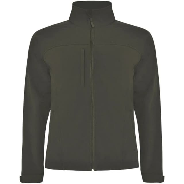 ROLY ROLY Men Rudolph Soft Shell Jacket in Dark Green Size: Small Dark Green S Male 5063470491261