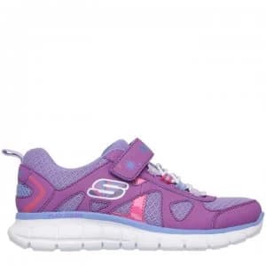 Skechers Vim Brite Childrens Trainers - Purple/Multi