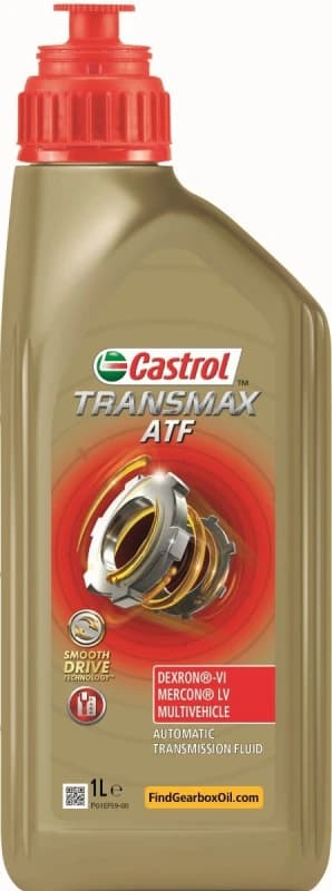Castrol 15F0BC Automatic Transmission Fluid Castrol Transmax ATF DEXRON -VI MERCON LV Multivehicle Capacity: 5l Oil,automatic transmission (3069)