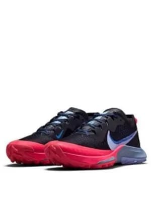 Nike Air Zoom Terra Kiger, Black/Blue/Pink, Size 4, Women