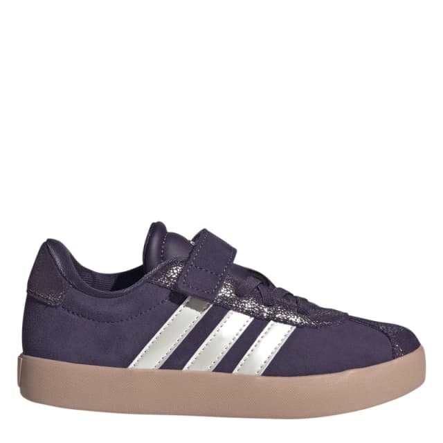 adidas VL Court 3.0 Trainers Childrens Aura Plum female C10 (28)