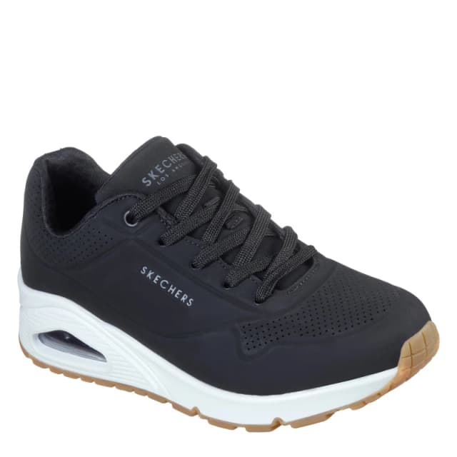 Skechers UNO Stand On Air Trainers Womens - Black 5.5