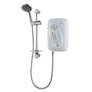 Triton Showers - Triton T80Z 8.5kW Electric Shower Thermostatic Fast Fit 5 Spray Handset White