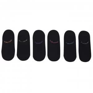 Calvin Klein 6 Pack Socks - Black