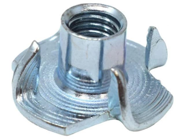 Metalmate Memptn05 Pronged Tee Nut Zp M5 X 8.0mm (Box 25) Memptn05