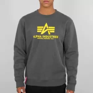 Alpha Industries Basic Cotton-Blend Jersey Sweatshirt - M