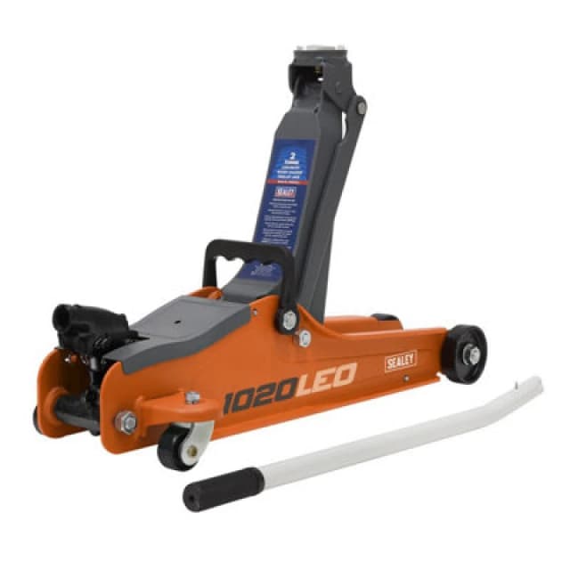 Sealey Sealey 1020LEO Low Profile Short Chassis Trolley Jack 2 Tonne - Orange SEAL_1020LEO