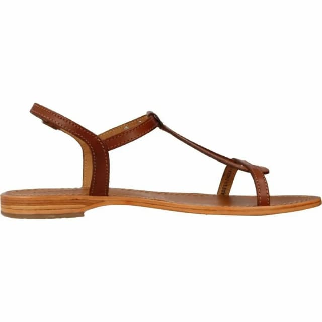 LES TROPEZIENNES PAR M.BELARBI Hamesss Leather Sandals Tan Women 39 (5.5 to 6);38 (5);37 (4)