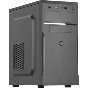 CiT MX-A05 Black Micro ATX Chassis Black Interior 500W PSU USB3 Cable Management