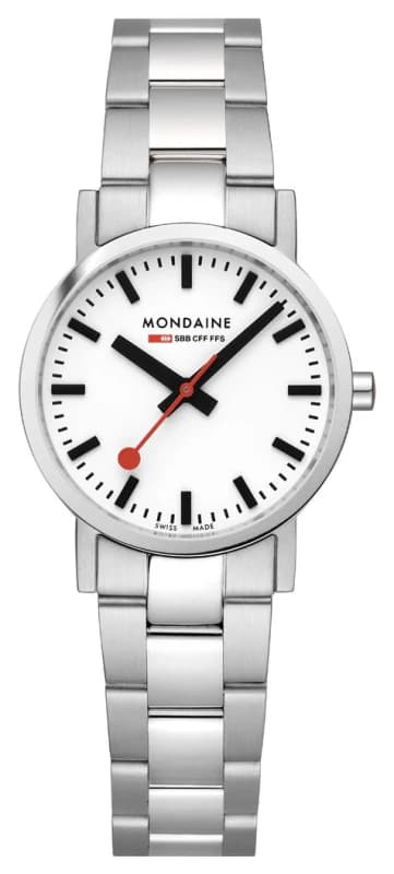 Mondaine A658.30323.11SBJ Womens Classic (30mm) White Dial Watch