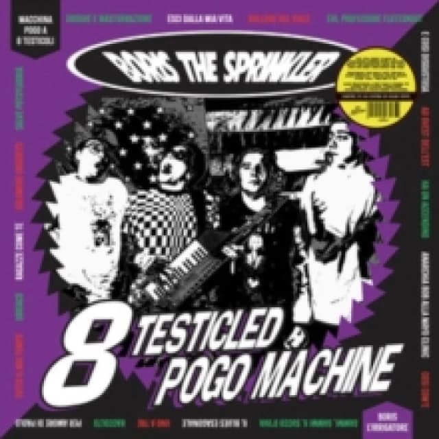 8 Testicled Pogo Machine Vinyl