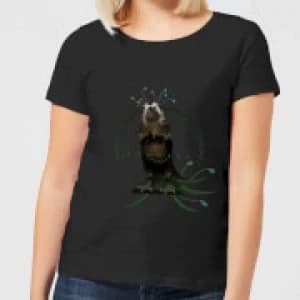 Fantastic Beasts Augurey Womens T-Shirt - Black