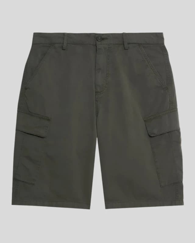 Lyle & Scott Mens Cargo Shorts in Olive