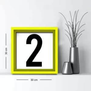 3030AHS-0105s Multicolor Decorative Framed MDF Painting