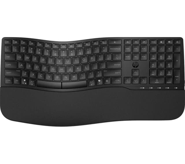HP 680 Comfort Dual-Mode Wireless Keyboard - Black 197498231358