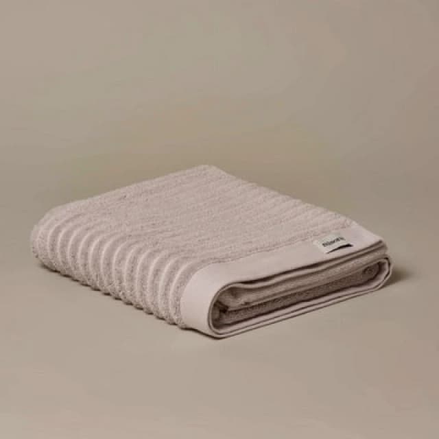 Misona Organic Cotton Bath Sheet - Light Grey