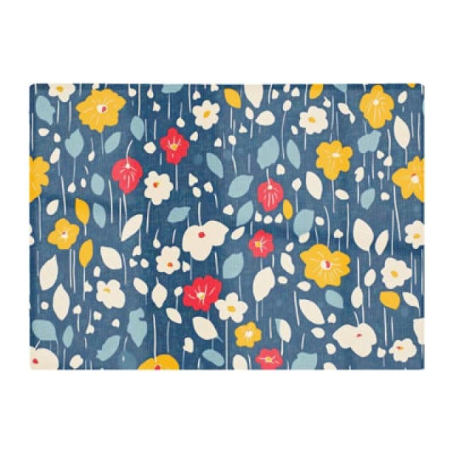 Warren Reed Designer Falling Flowers In The Rain Chopping Board