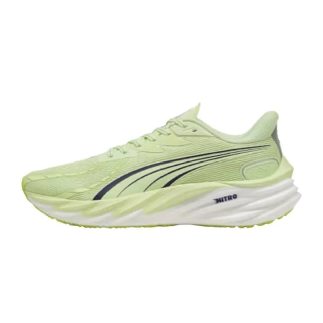 Puma Velocity NITRO 4 Yellow White SS26 Shoes, Size 44 - EUR