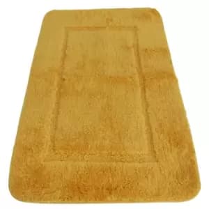 Mayfair Cashmere Touch Ultimate Microfibre Bath Mat (50x80cm) (Ochre)