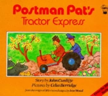 Postman Pats Tractor Express by John Cunliffe Paperback
