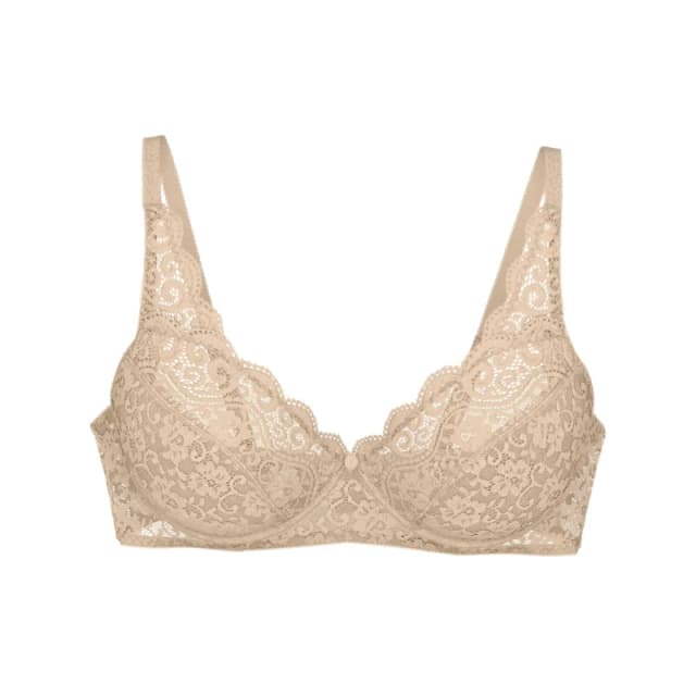 Triumph Amourette Non-Underwired Bra Skintone Women 32B;34B;36B;38B;40B;42B;34C;36C;38C;40C;42C;36D;40D;42D;36DD;38DD;40DD