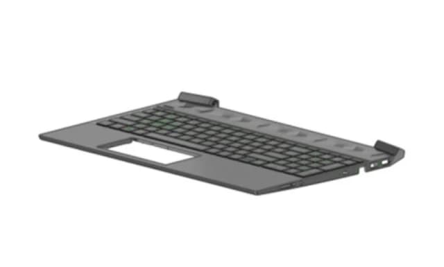 HP L72598-DH1 laptop spare part Housing base + keyboard