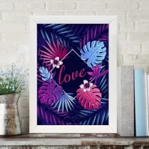 BC10331228592 Multicolor Decorative Framed MDF Painting