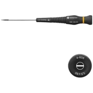 Bernstein 4-606 ESD Screwdriver Slotted Blade 2.5 x 0.40 x 60mm