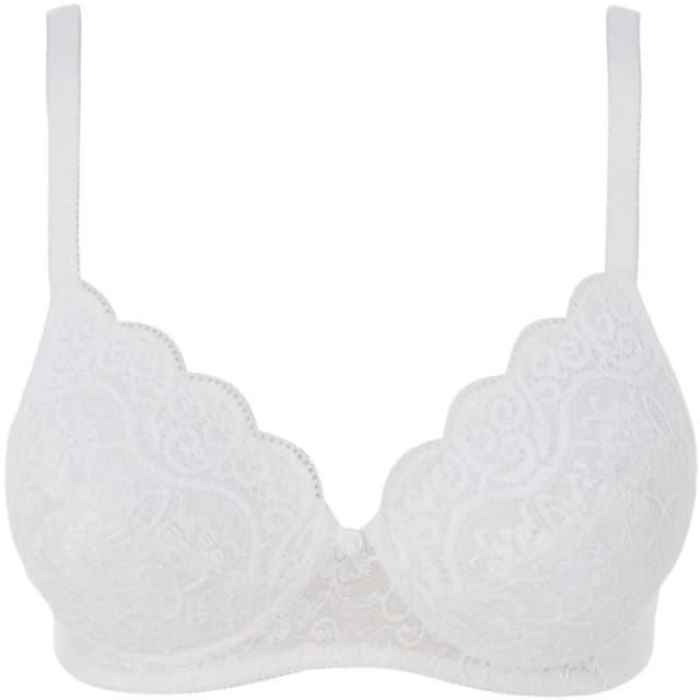 Triumph Amourette 300 padded non wired bra White 0003 female 36A