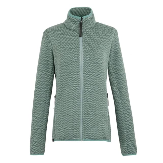 Womens zipped fleece Regatta Elzie Vert Female 44