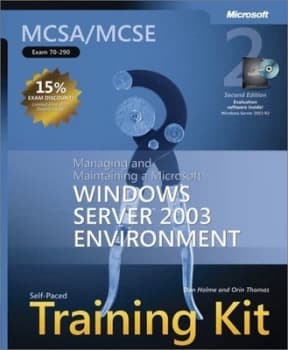 Mcsa/mcse Self-Paced Training Kit exam 70-290 by Dan Holme Book