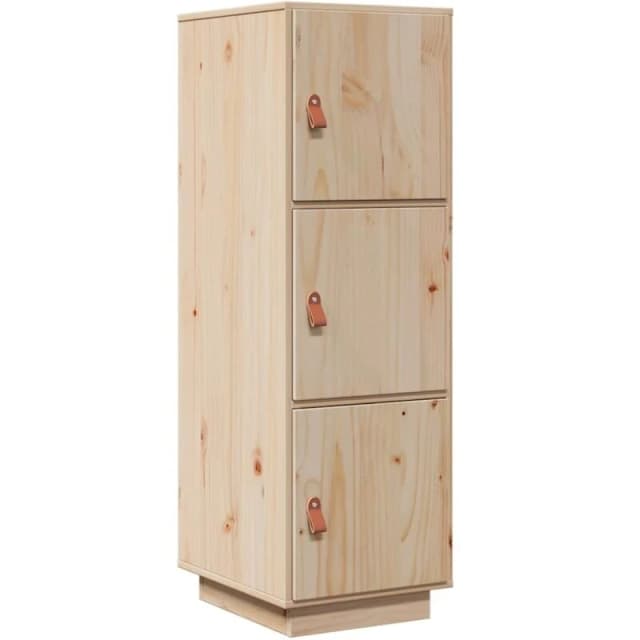 Vidaxl Highboard 34X40X108.5cm Solid Wood Pine, Brown 820167