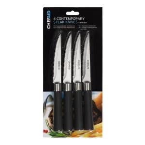 Chef Aid Contemporary Steak Knifes 4.5" 11.5cm